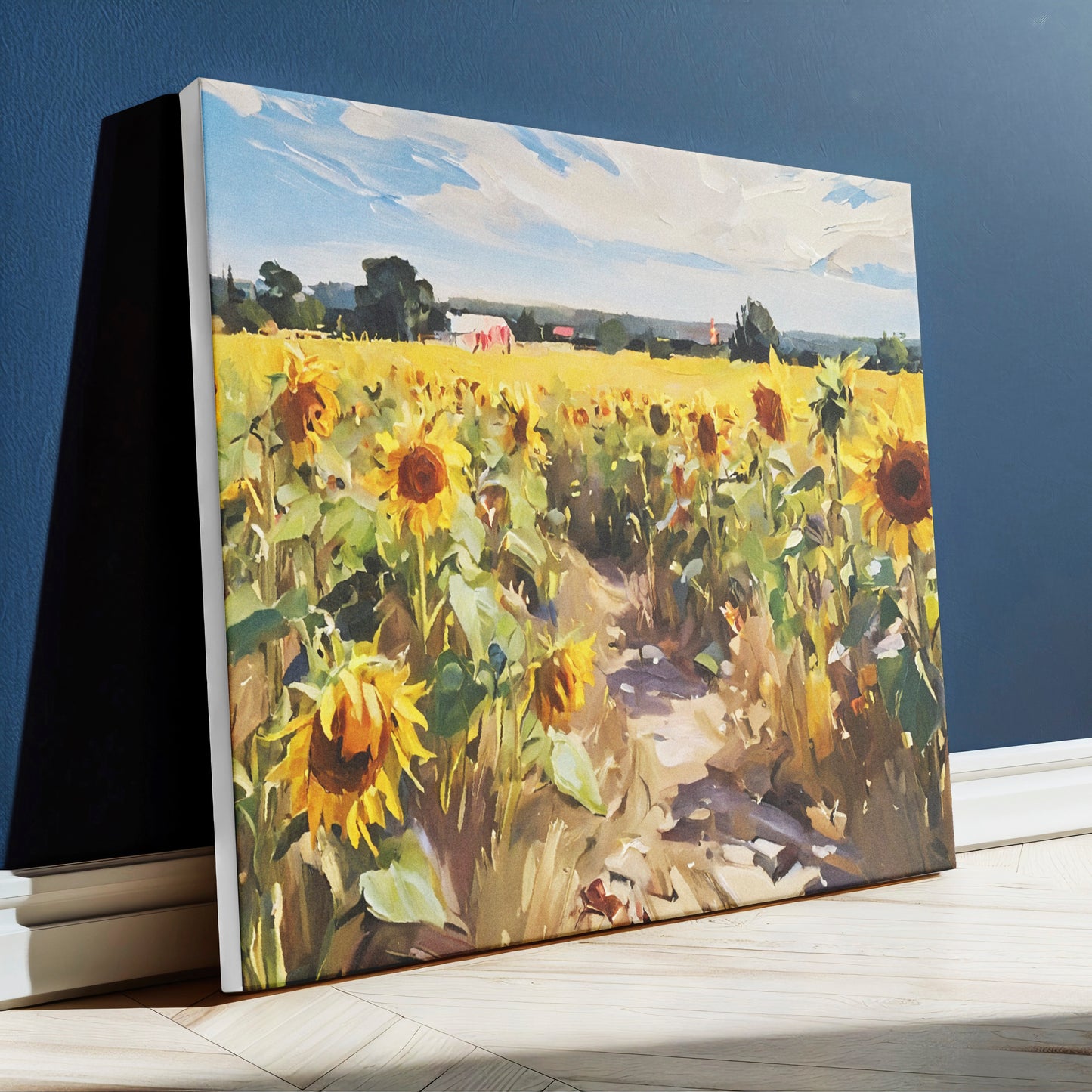 Sunlit Serenity - Canvas Wall Art