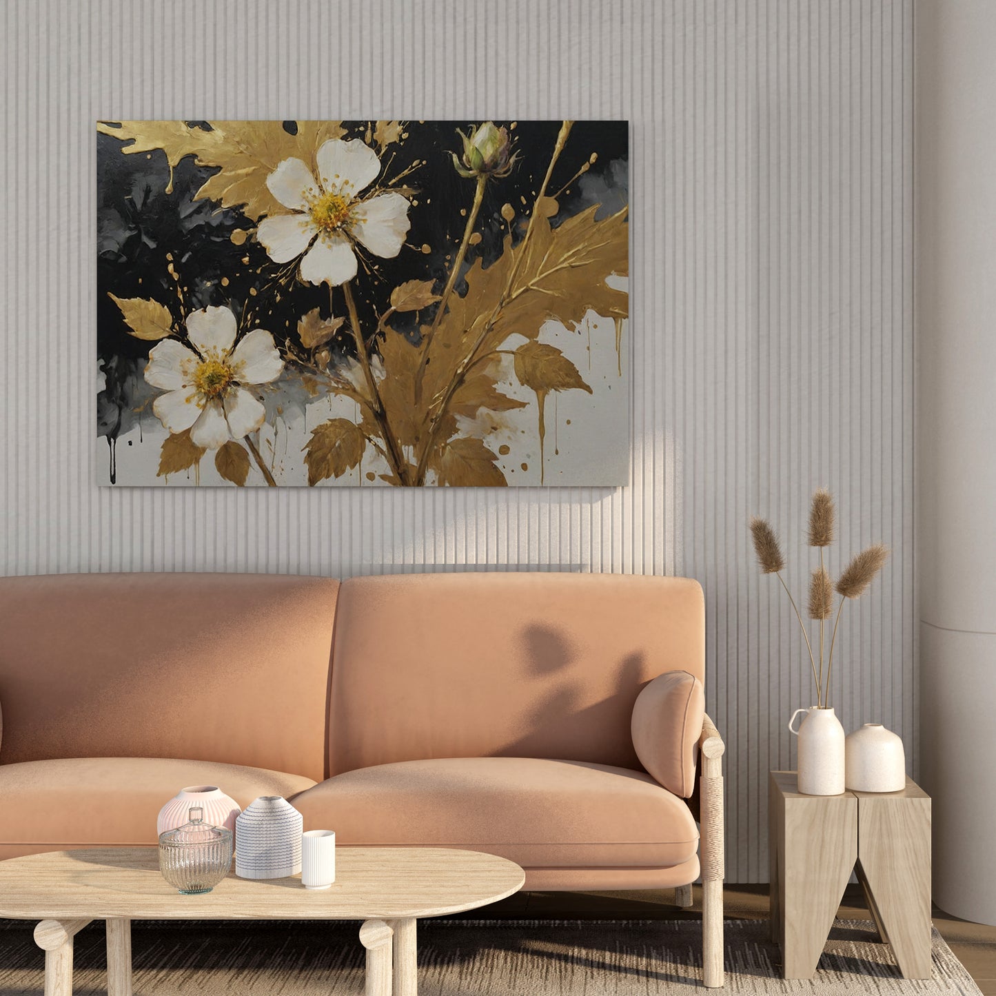 Dorado Bloom - Canvas Wall Art