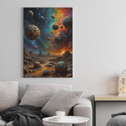 Emergence - Abstract Cosmic Wall Art