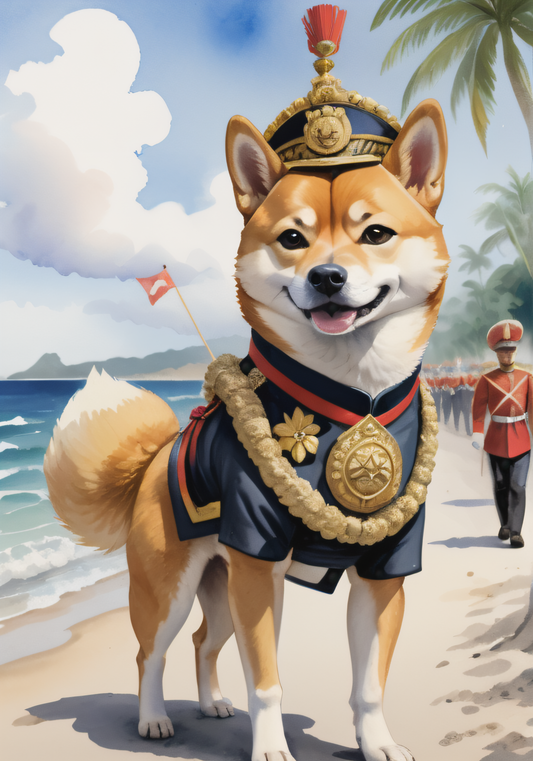 Shiba Inu General A4 Poster Wall Art Home Décor Ultra Quality Print