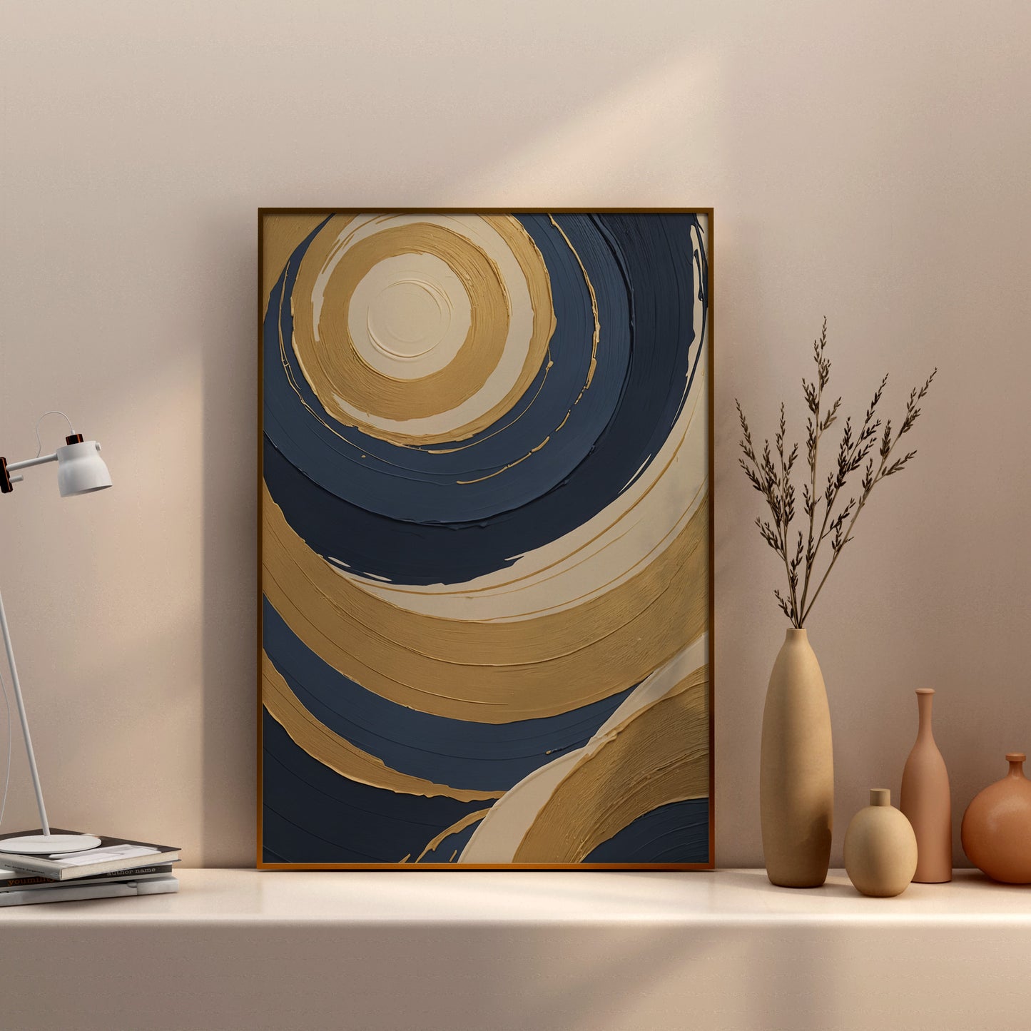 Celestial Swirls - Abstract Swirl Print