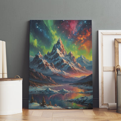 Planetary  Symphony - Abstract Cosmic Wall Art