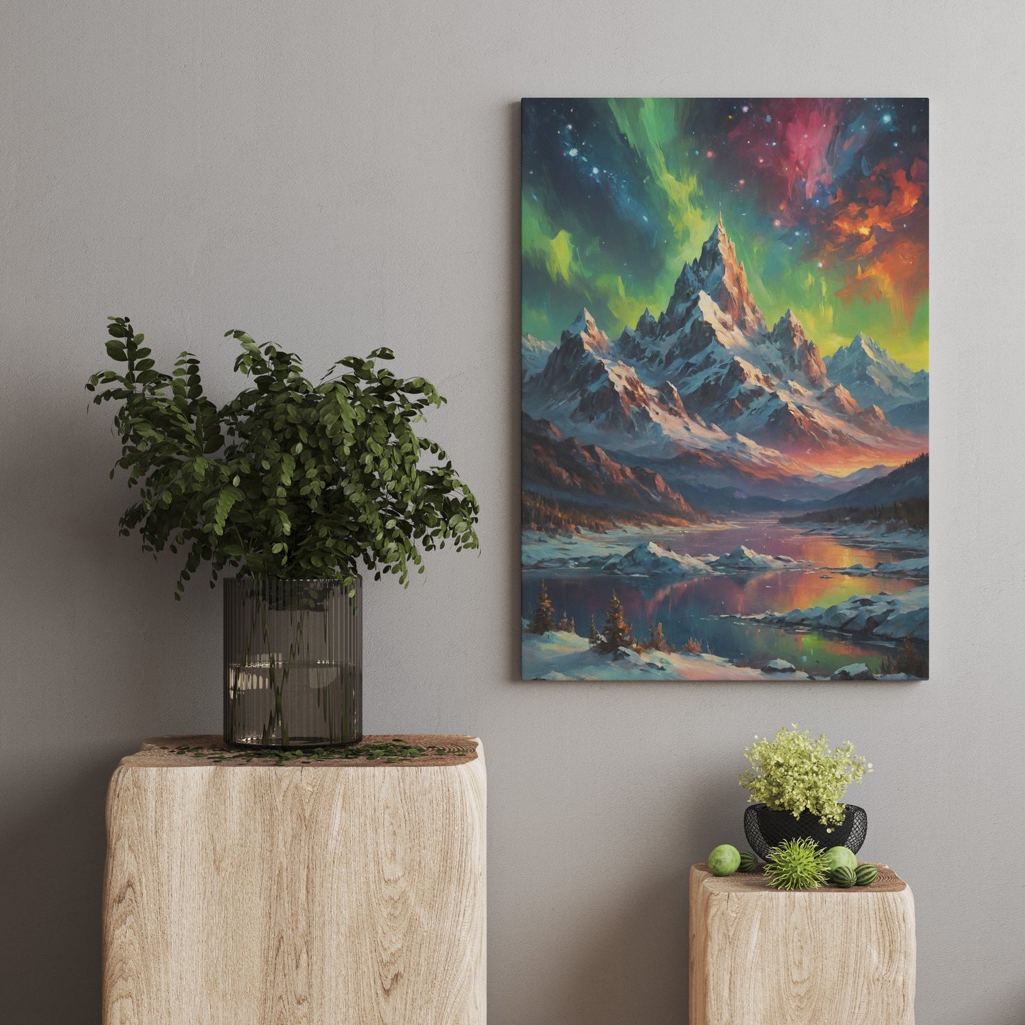 Planetary  Symphony - Abstract Cosmic Wall Art