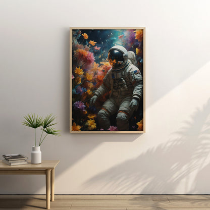 Bloom Voyage - Abstract  Wall Art