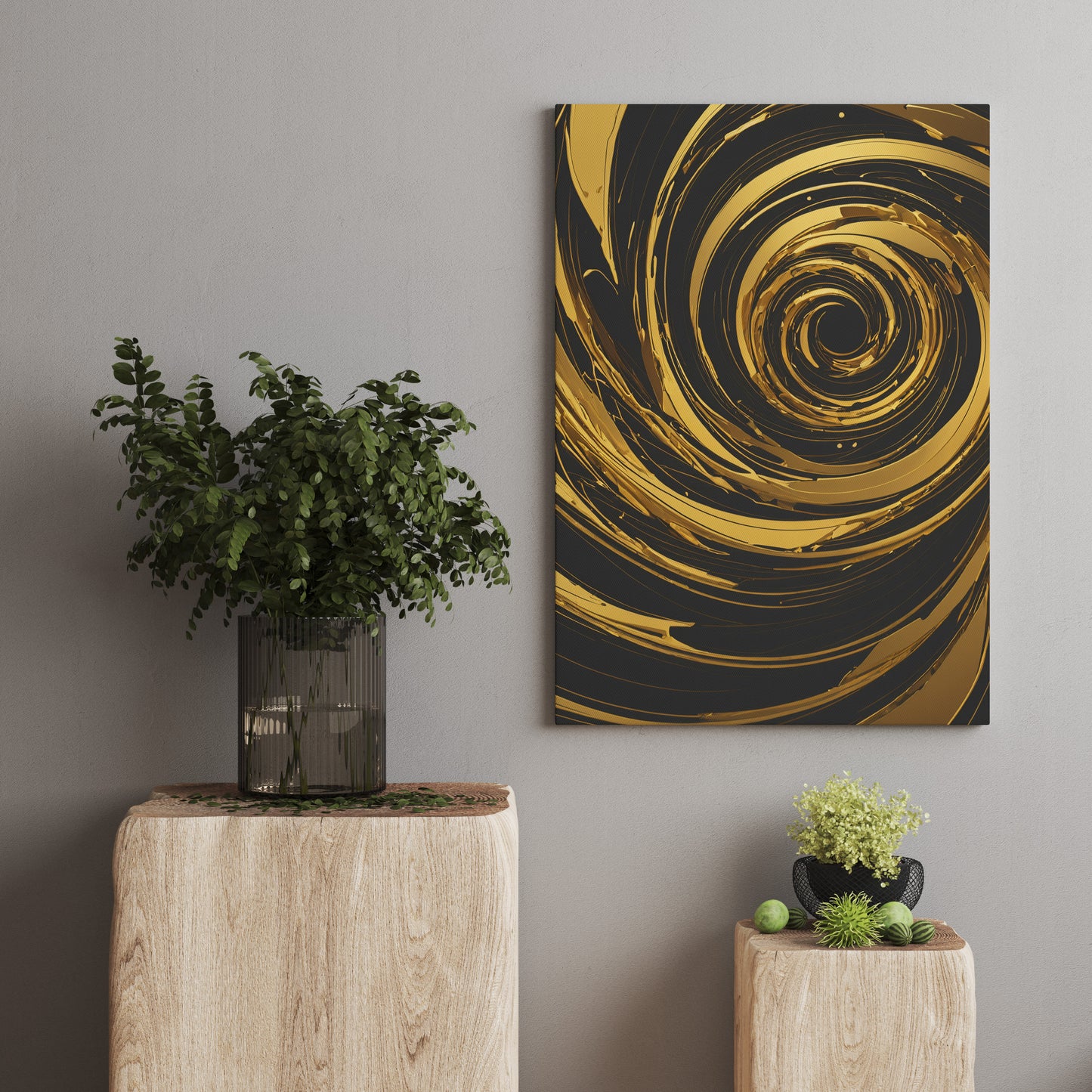 Celestial Vortex - Abstract Swirl Print