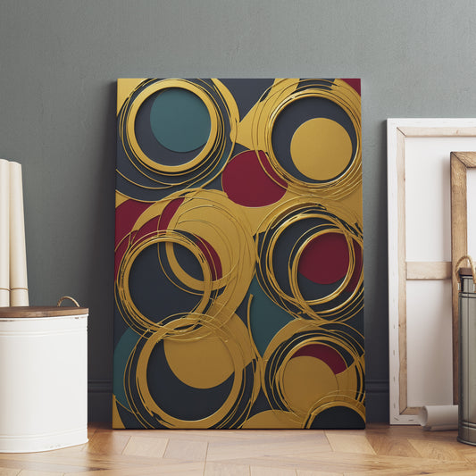 Ethereal Whirlwinds - Abstract Swirl Print