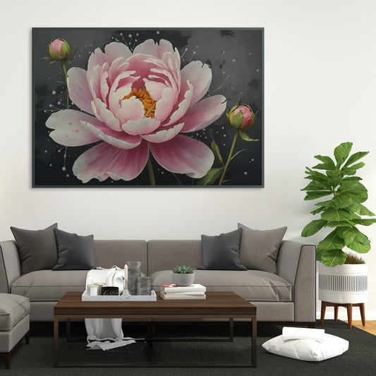 Ethereal Bloom - Abstract Floral Art