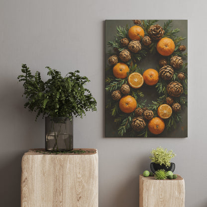 Harvest Harmony - Christmas Themed Art Print