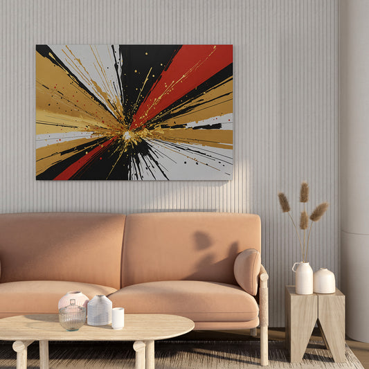 Quantum Burst - Canvas Wall Art