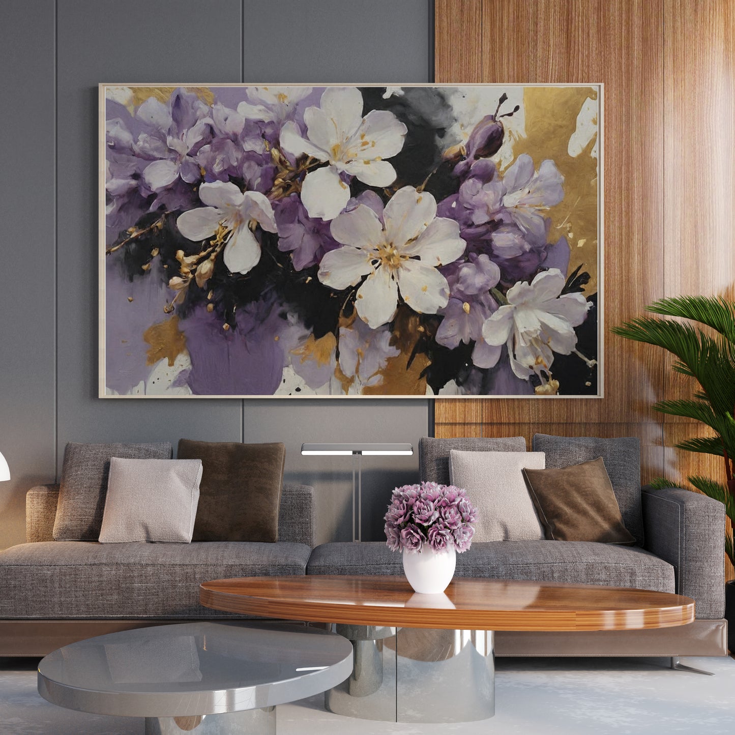 Opulent Bouquet - Abstract Floral Art