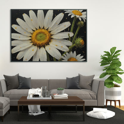 Petals of Elegance - Abstract Floral Art