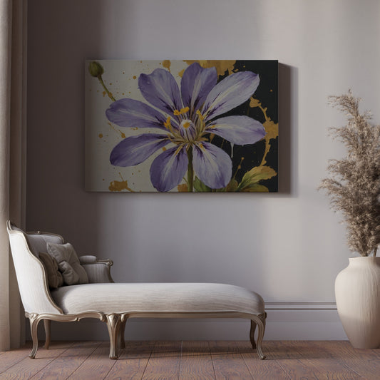 Petal Majesty - Canvas Wall Art