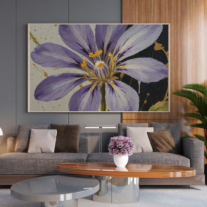 Serenade in Bloom - Abstract Floral Art