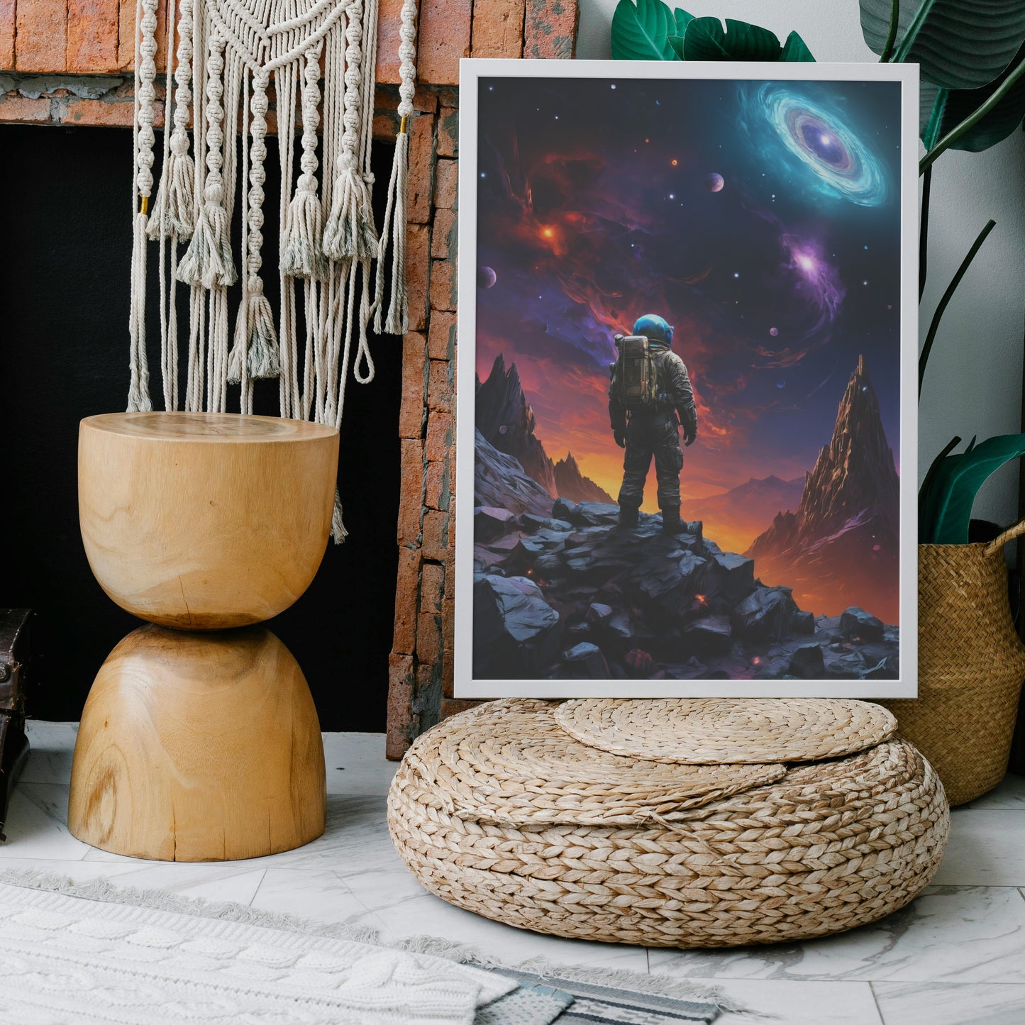 Voyager's Dream - Abstract Cosmic Wall Art