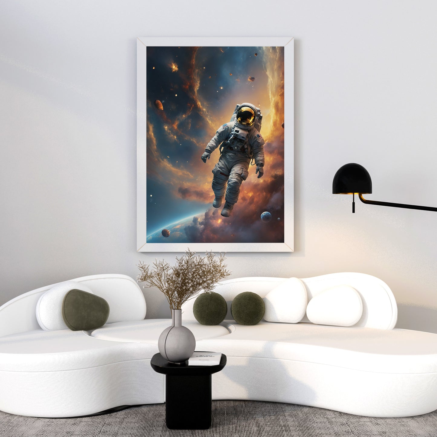 Odyssey - Abstract Cosmic Wall Art