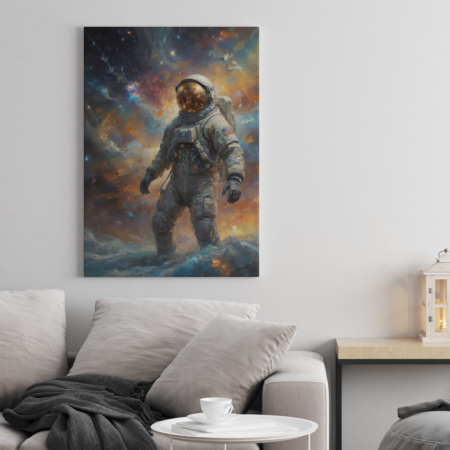 Voyager's Dream - Abstract Cosmic Wall Art