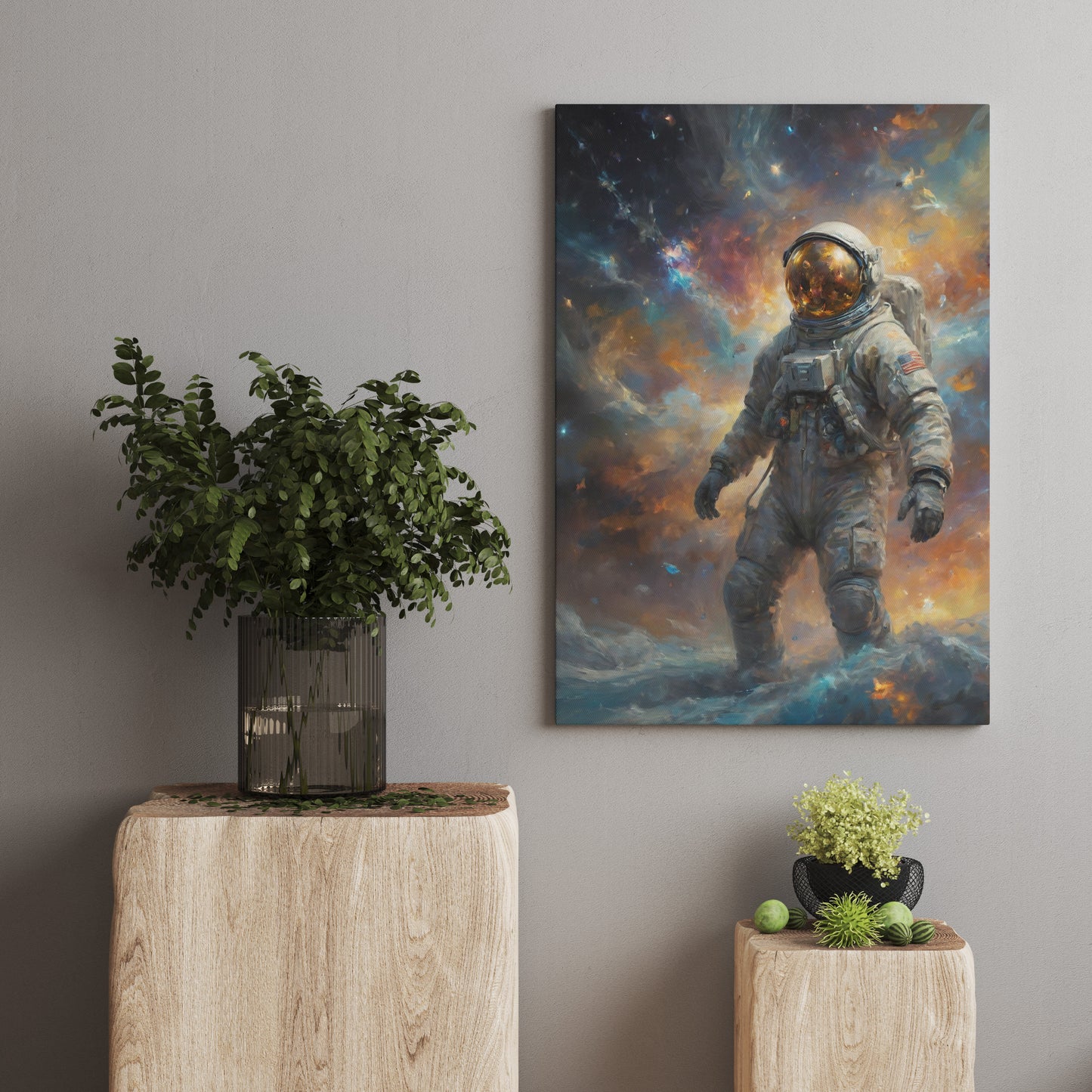 Voyager's Dream - Abstract Cosmic Wall Art