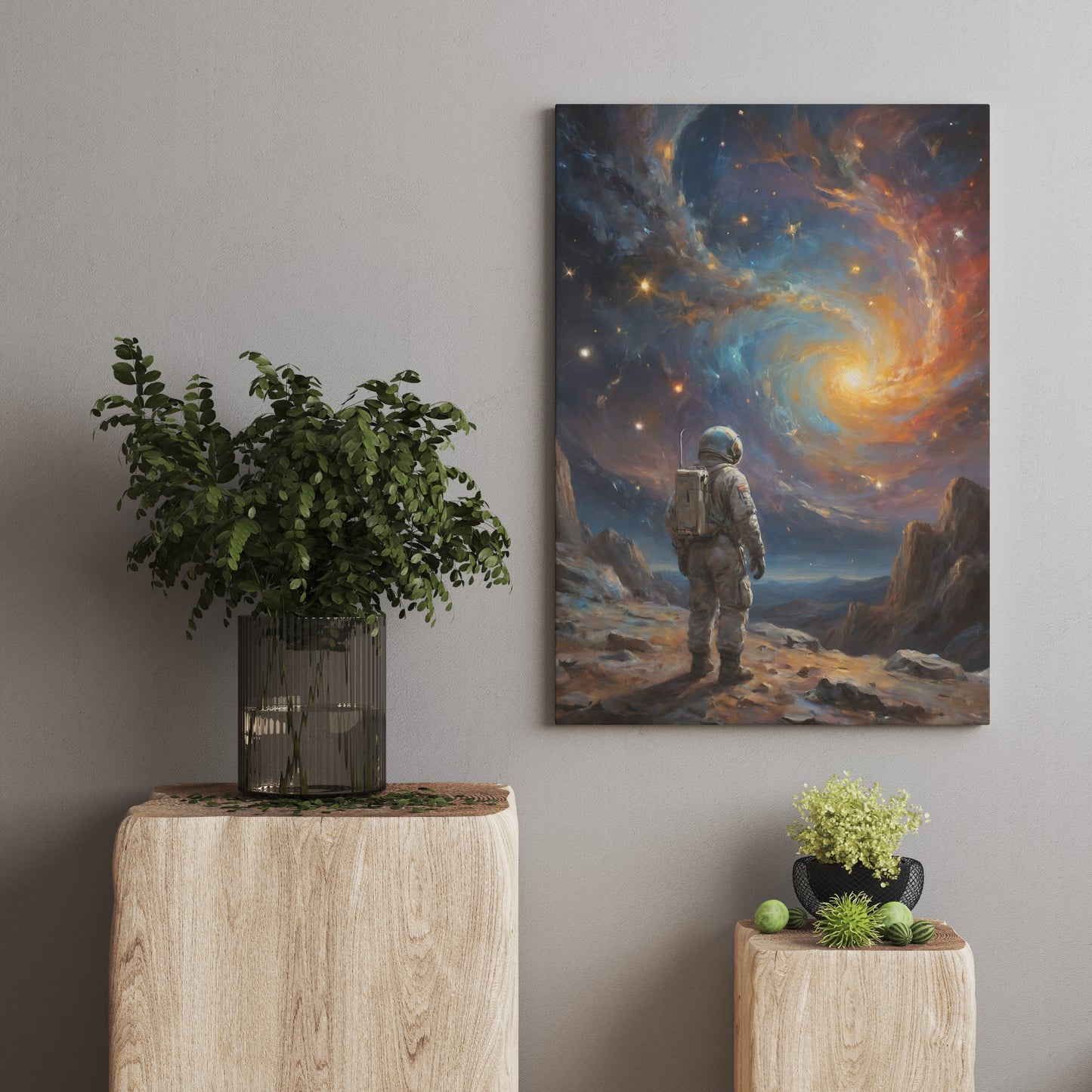 Cosmic Odyssey - Abstract Cosmic Wall Art