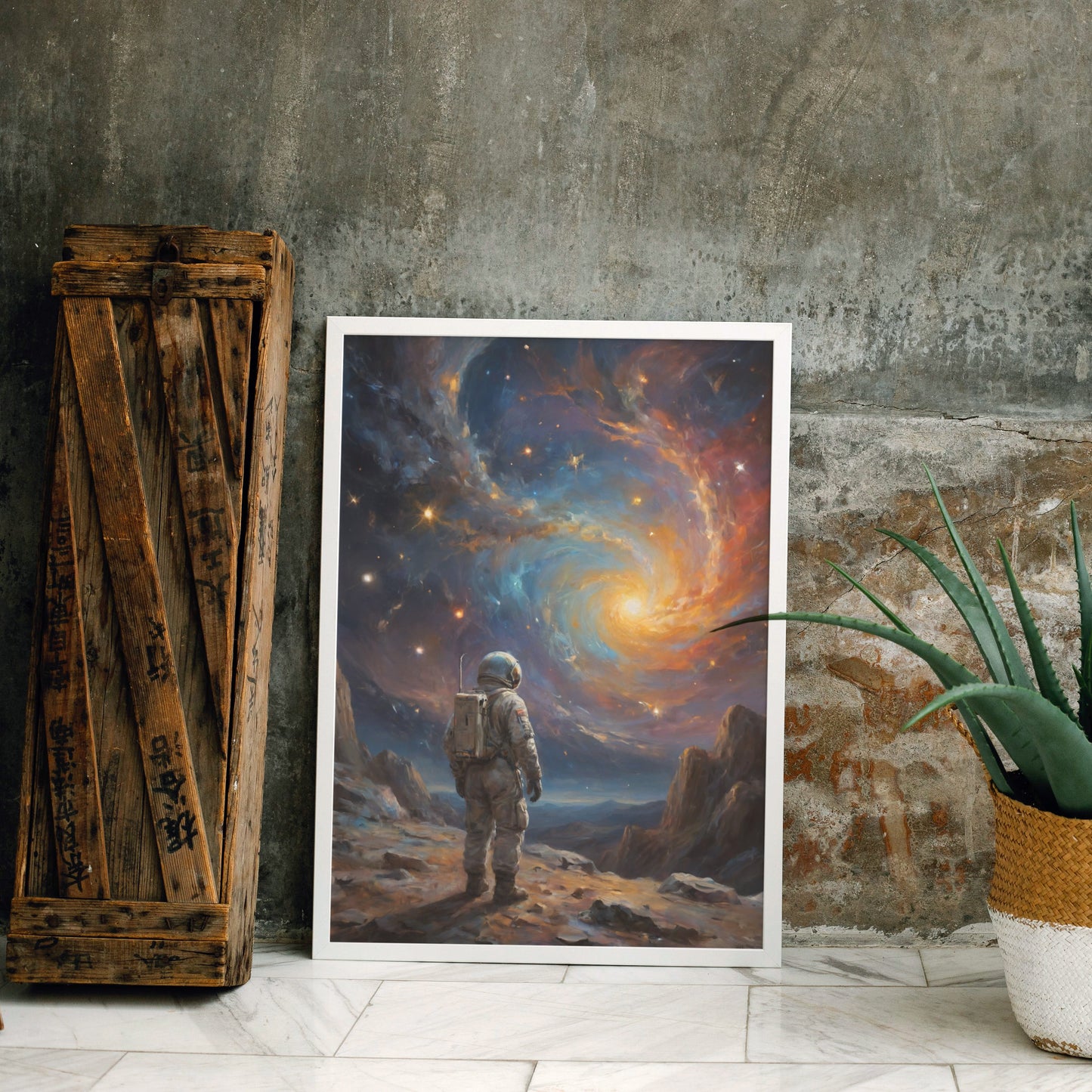 Cosmic Odyssey - Abstract Cosmic Wall Art