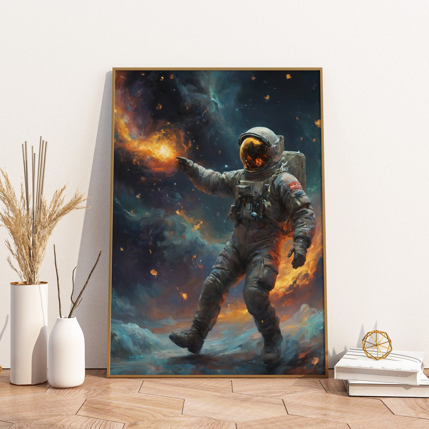 Odyssey - Abstract Cosmic Wall Art