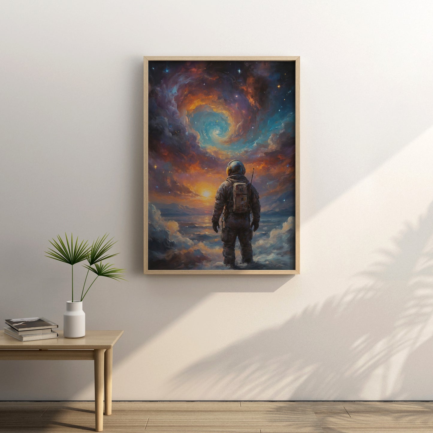 Journey's Dawn - Abstract Cosmic Wall Art