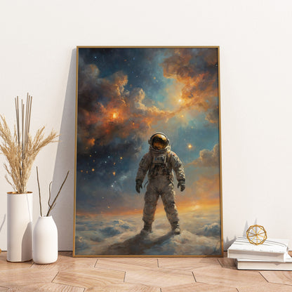 Voyage - Abstract Cosmic Wall Art