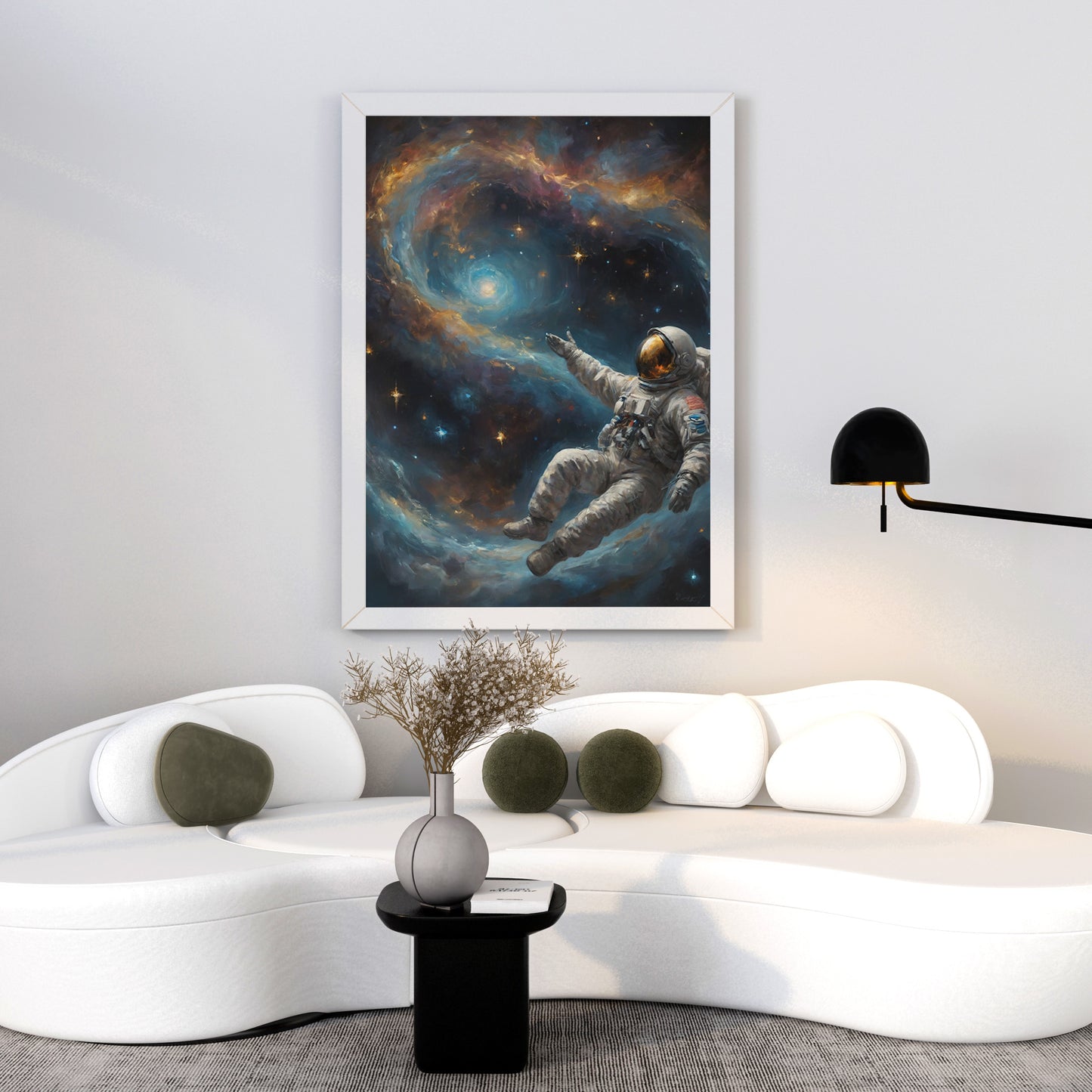 Gravity Drift - Abstract Cosmic Wall Art